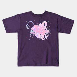 Kawaii Angler Fish Kids T-Shirt